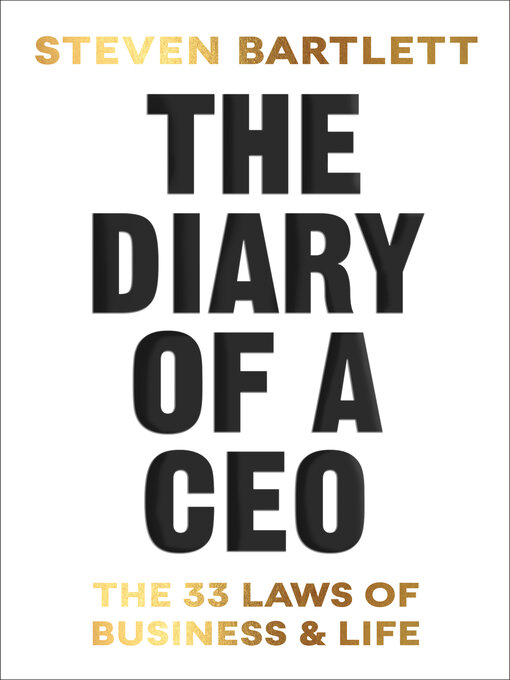 Title details for The Diary of a CEO by Steven Bartlett - Wait list